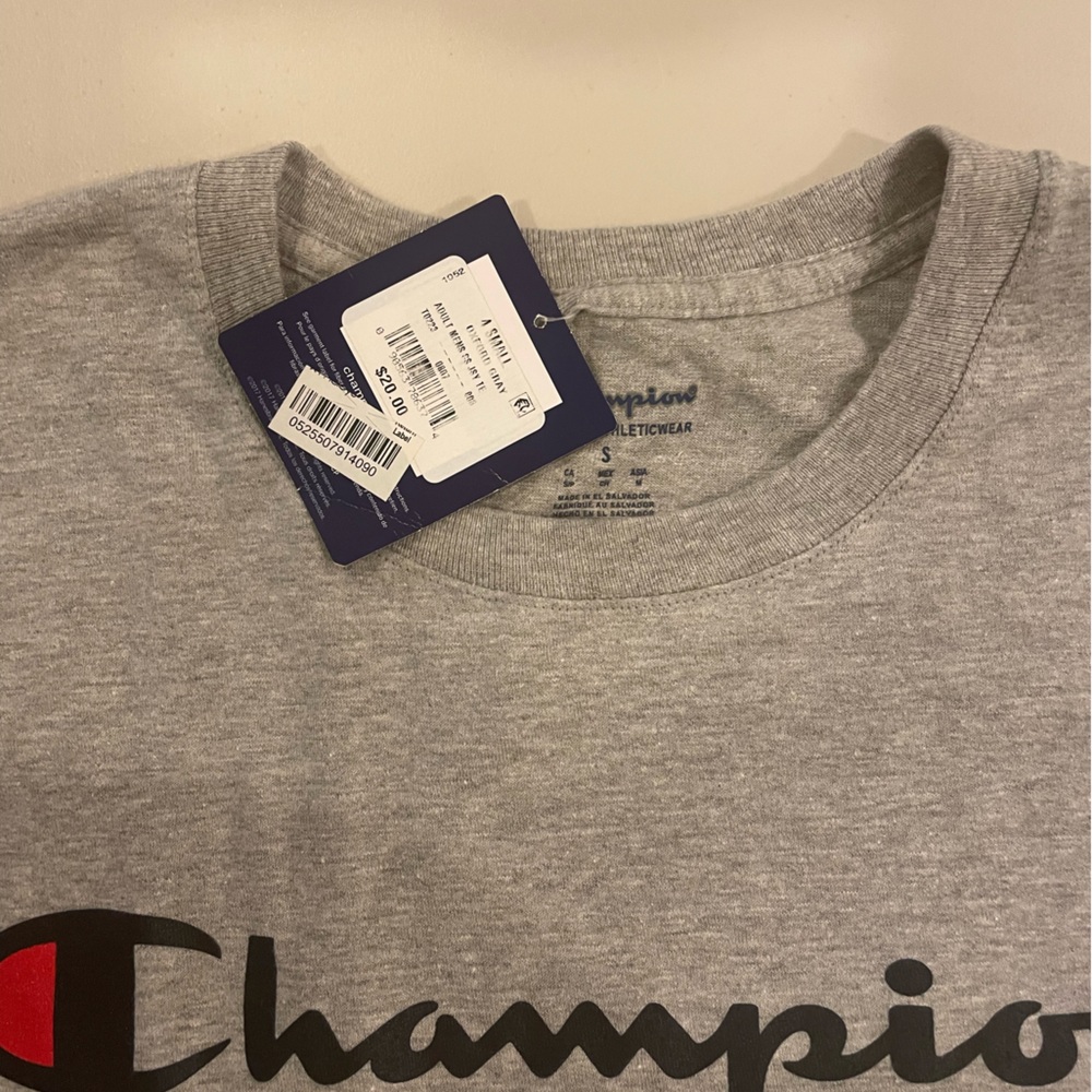 Champion grey tshirt